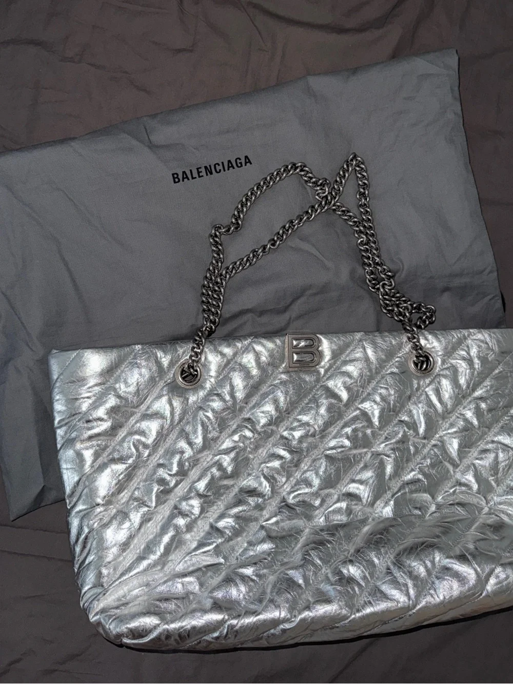 Balenciaga large Crush tote bag